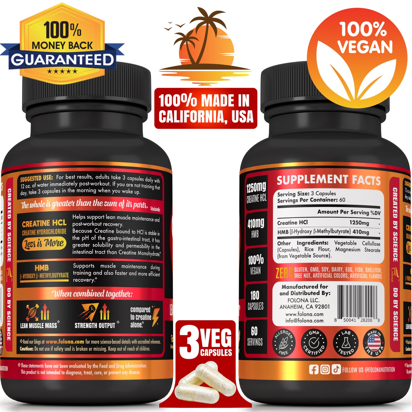 Creatine HCL with HMB