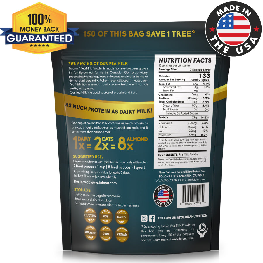 Pea Protein Milk Folona