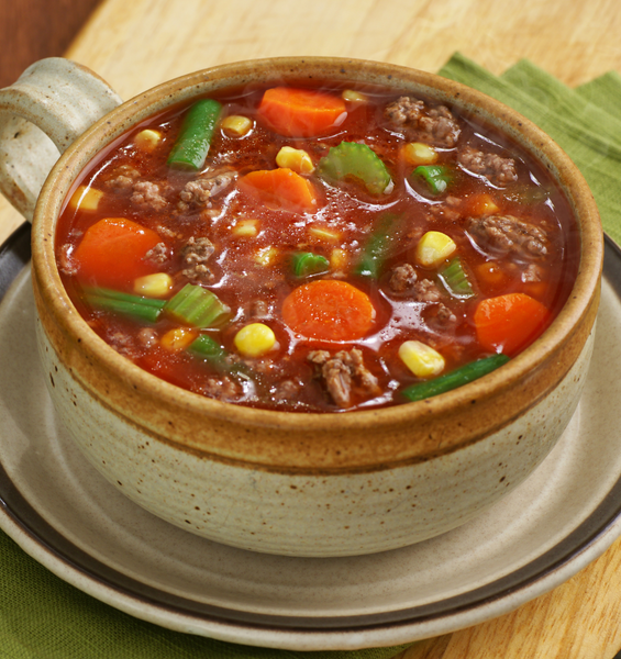 Easy Beef and Veggie Soup
