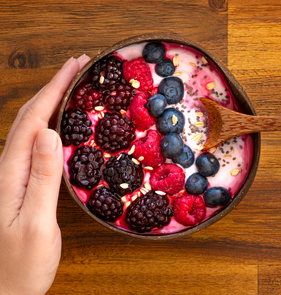 High Protein Berry Smoothie Bowl