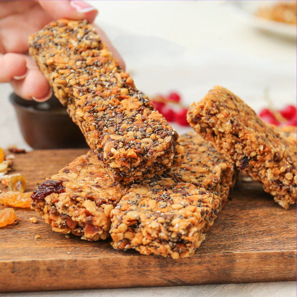 Healthy Vegan Oat Bars