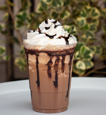 Chilled Mocha Chocolate Smoothie