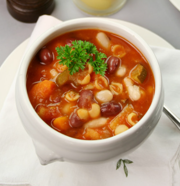 Protein-Packed Minestrone Soup