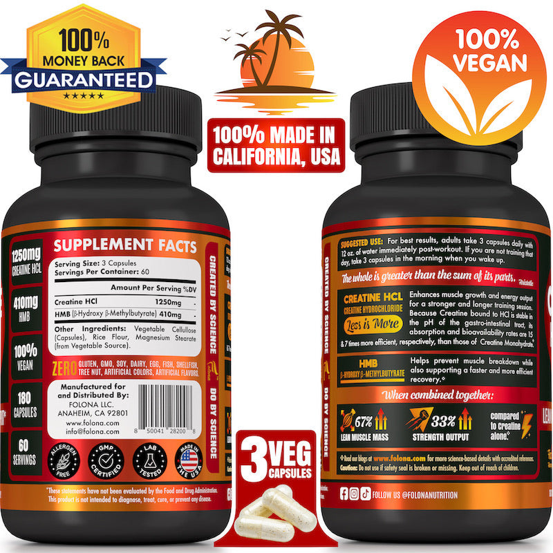 Creatine HCL with HMB