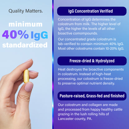 Colostrum + Collagen with Berberine and Probiotics