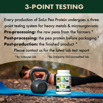 Organic SoLo Pea Protein Powder