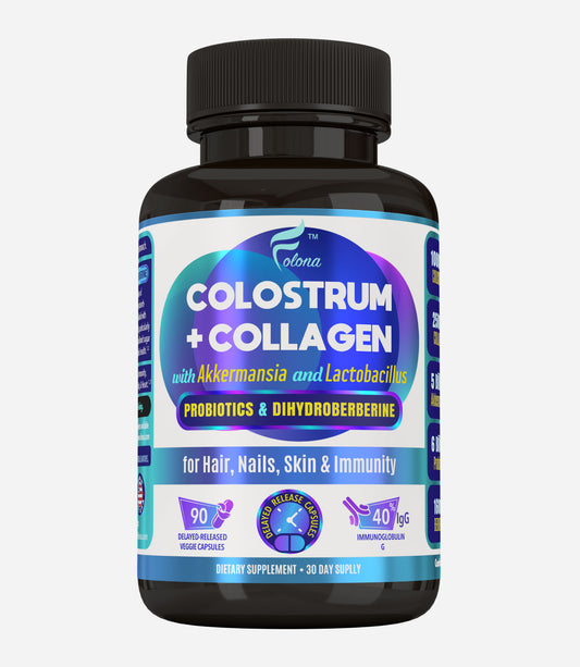 Colostrum + Collagen with Berberine and Probiotics