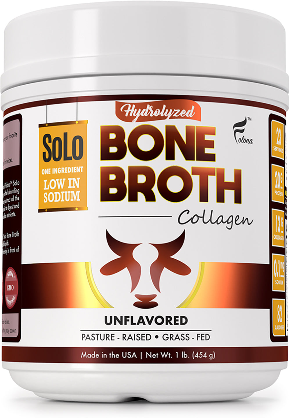 SoLo Bone Broth Collagen Powder