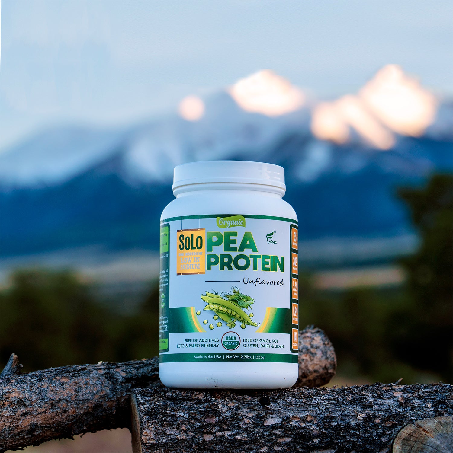 Organic SoLo Pea Protein Powder
